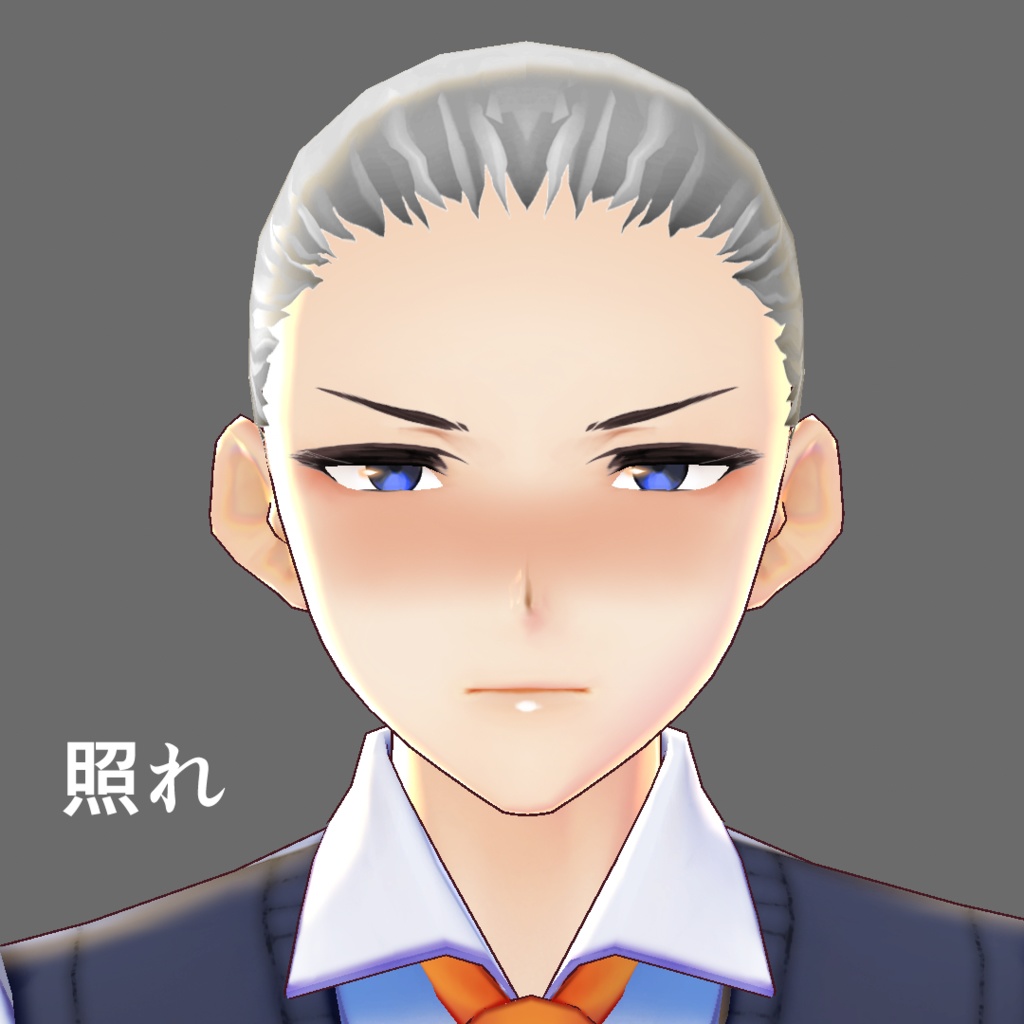 【VRoid用】表情追加テクスチャ5枚セット