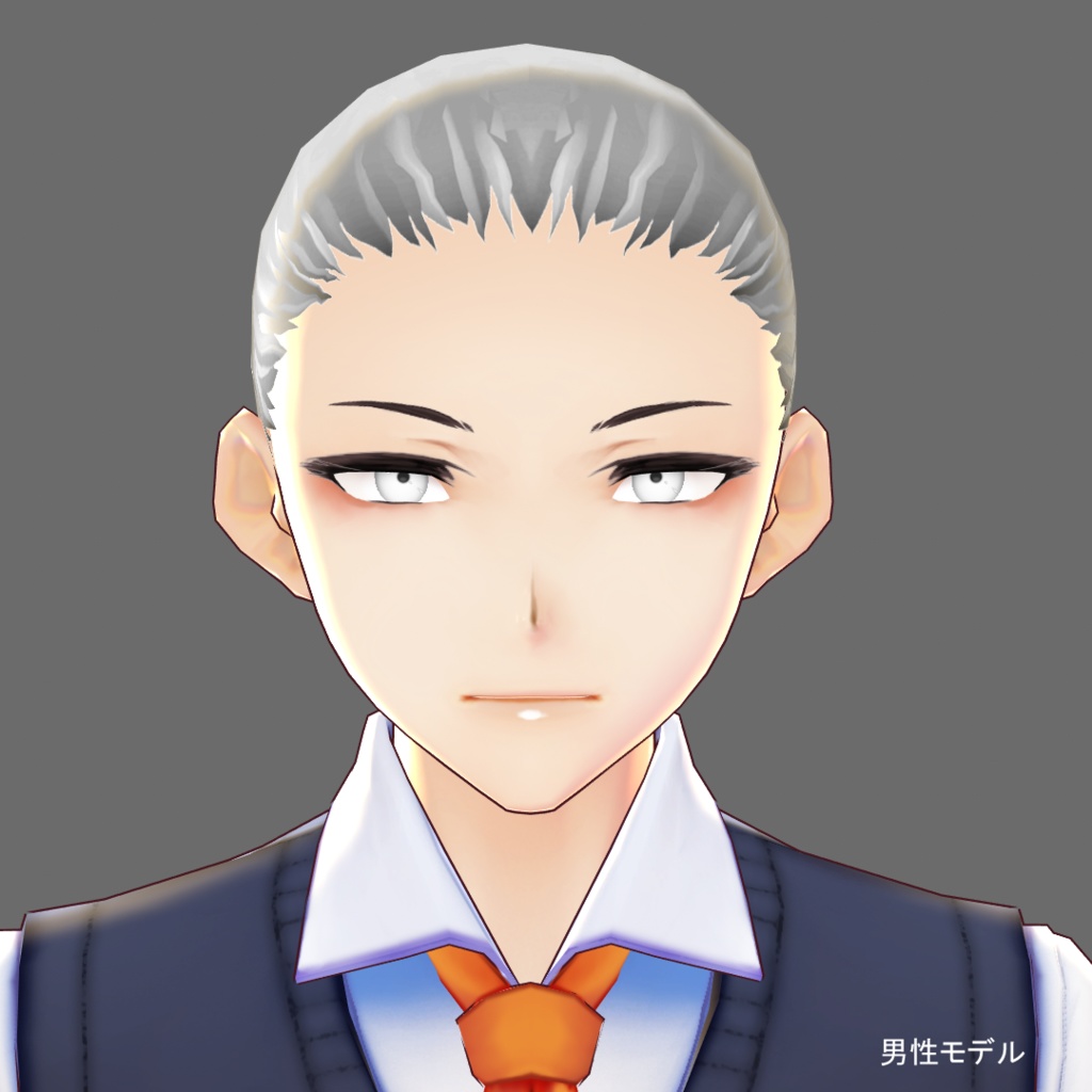 【VRoid用】瞳テクスチャ・日の丸瞳