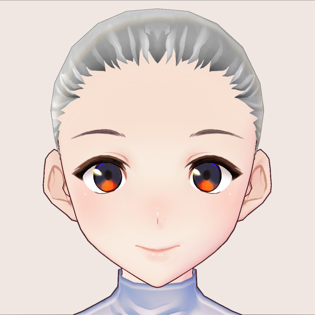 【VRoid用】女性肌テクスチャ・色白肌