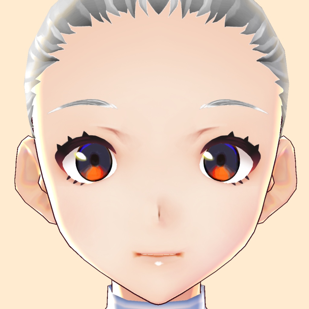 【VRoid用】アイラインテクスチャ・kawaii