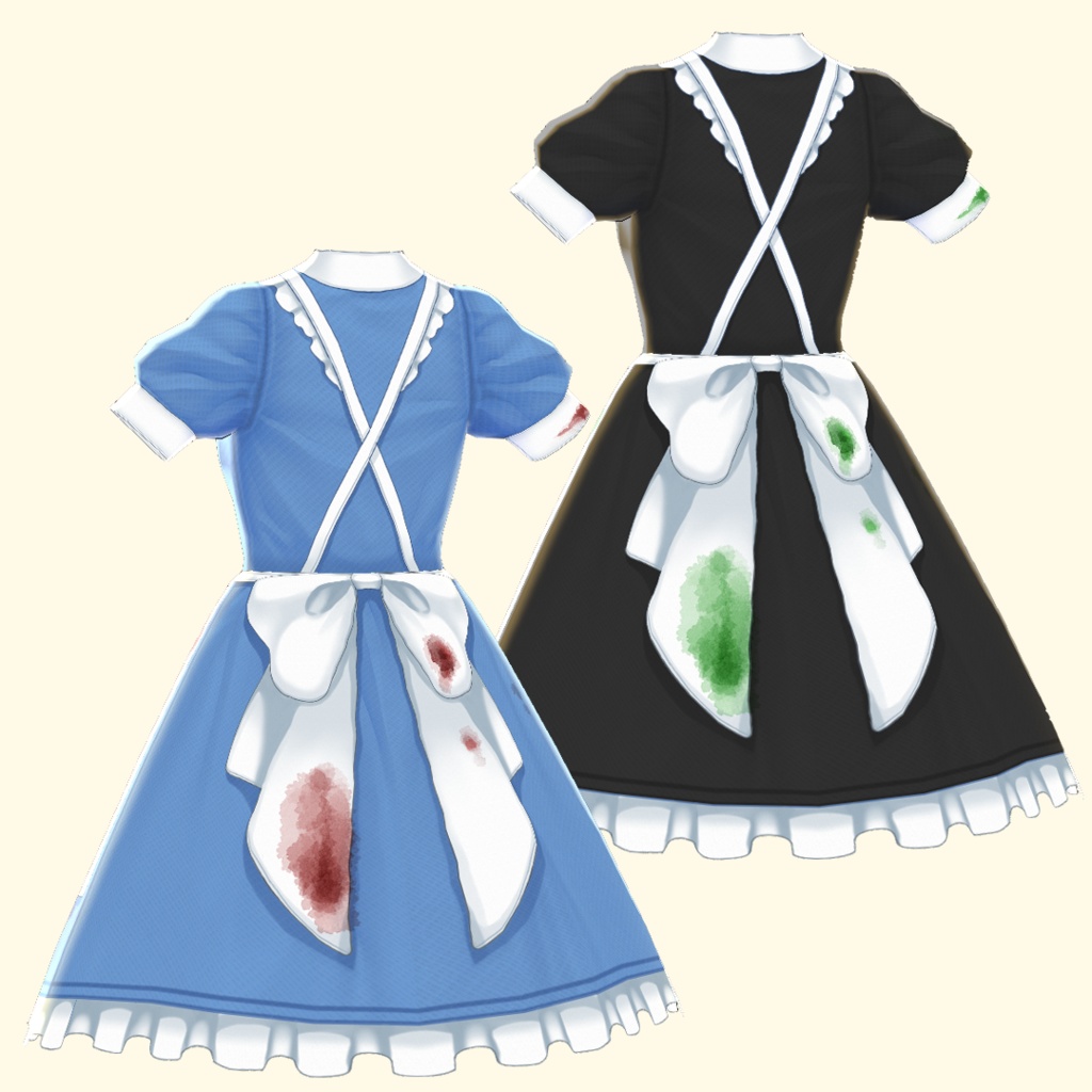 【VRoid】ワンピース・殺し屋メイド&アリス