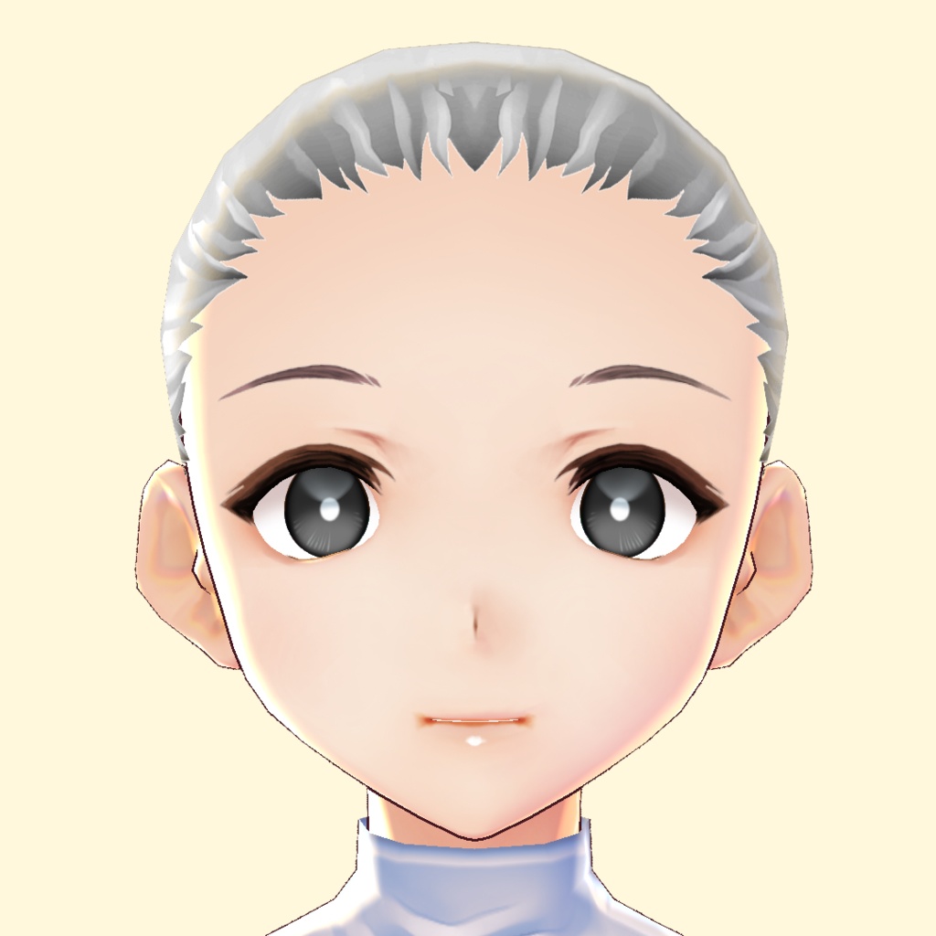 【VRoid用】瞳テクスチャ・まん中ライト