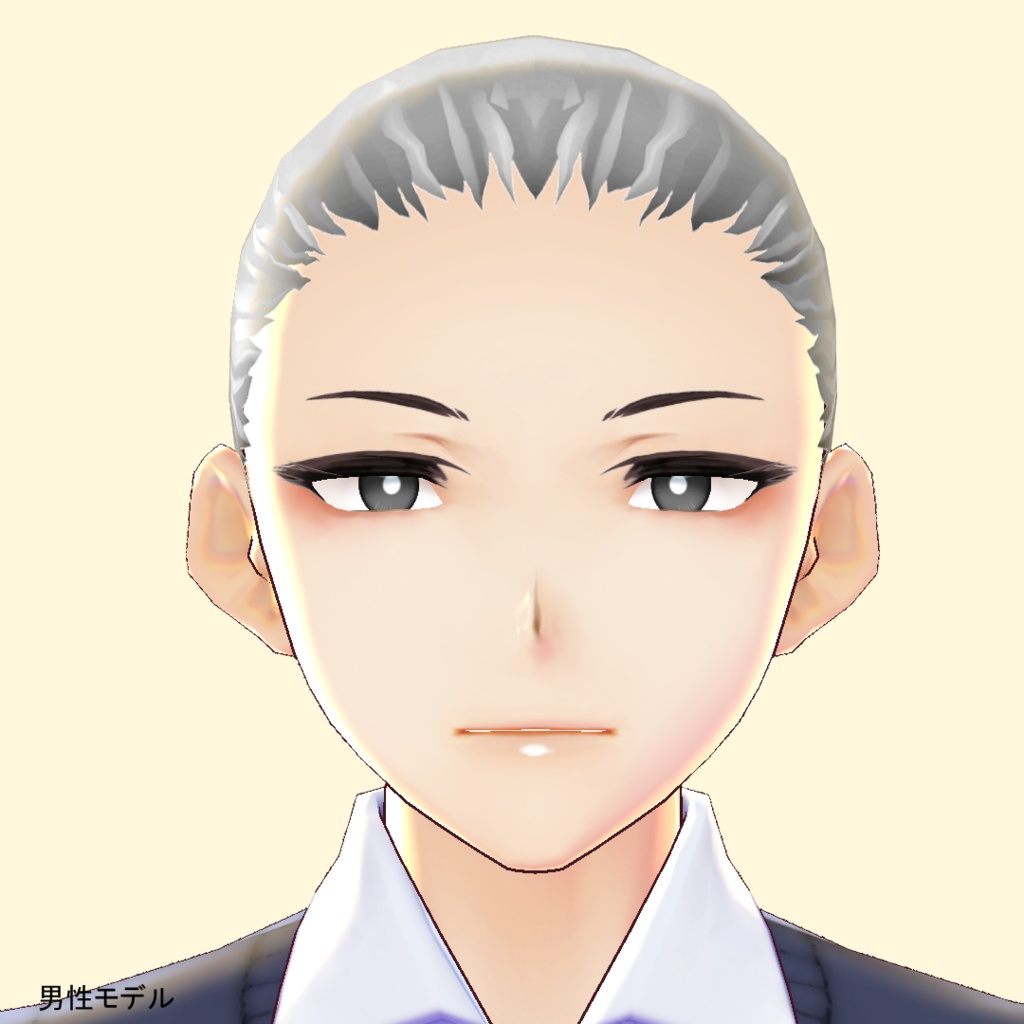 【VRoid用】瞳テクスチャ・まん中ライト