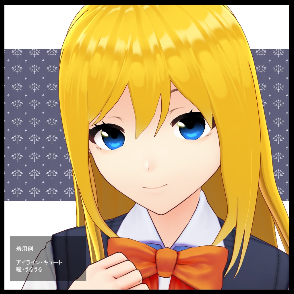 【VRoid用】顔・身体テクスチャ・なめらか普通肌