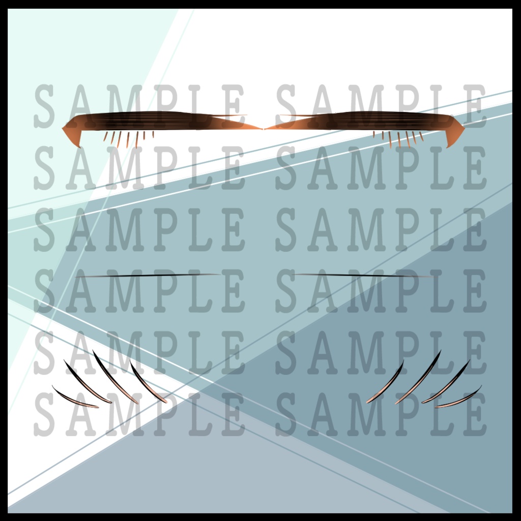 【VRoid正式版】アイセット・ぱっちりおめめ