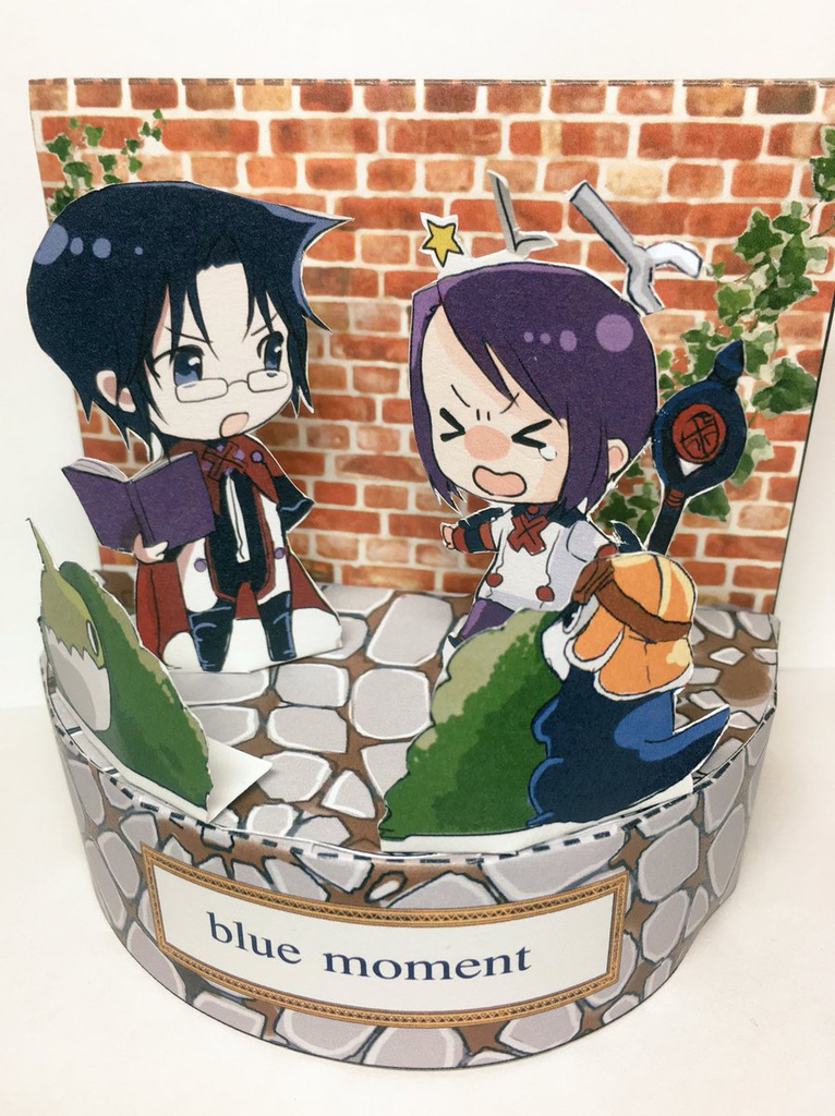 ネストリ派閥時代アンソロジー「blue moment」ノベルティ単体頒布