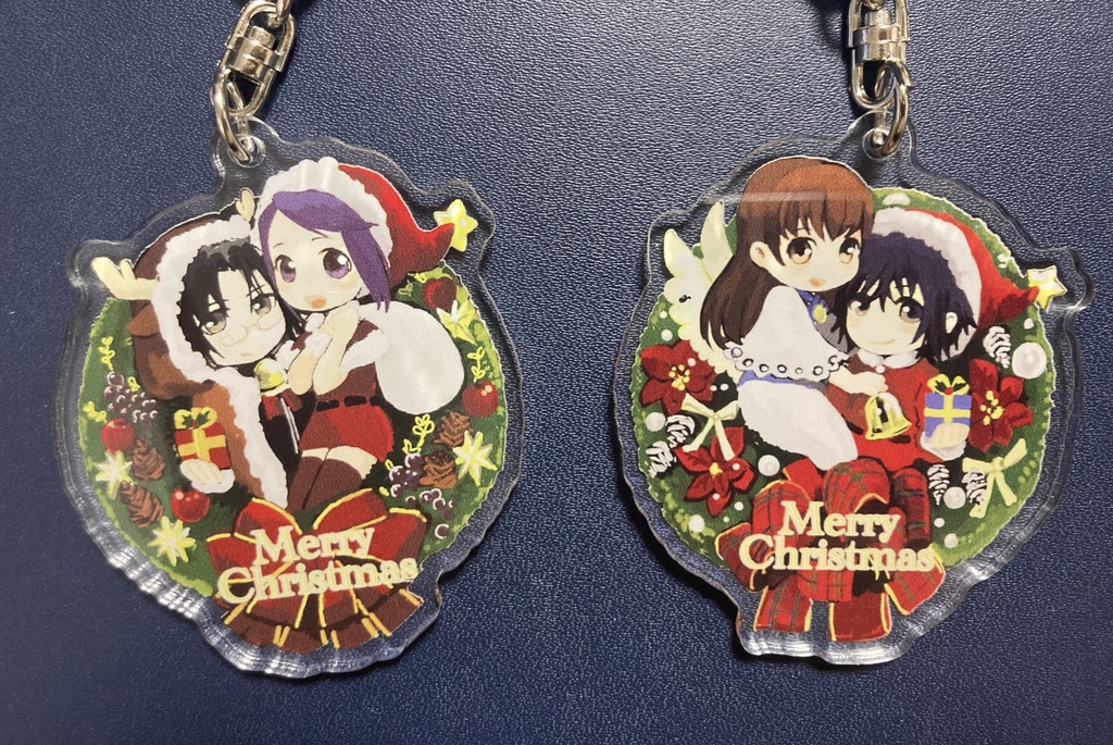 ネストリ&マグアメ クリスマスアクリルキーホルダー