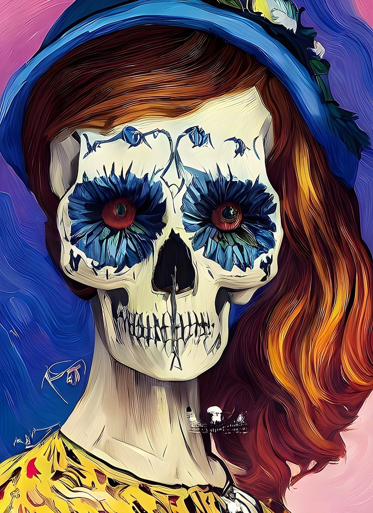 Angel Skull