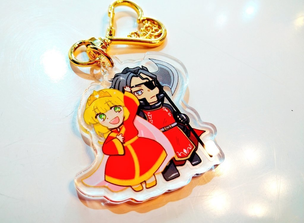 アラウネ&クラウザー　アクリルキーホルダー