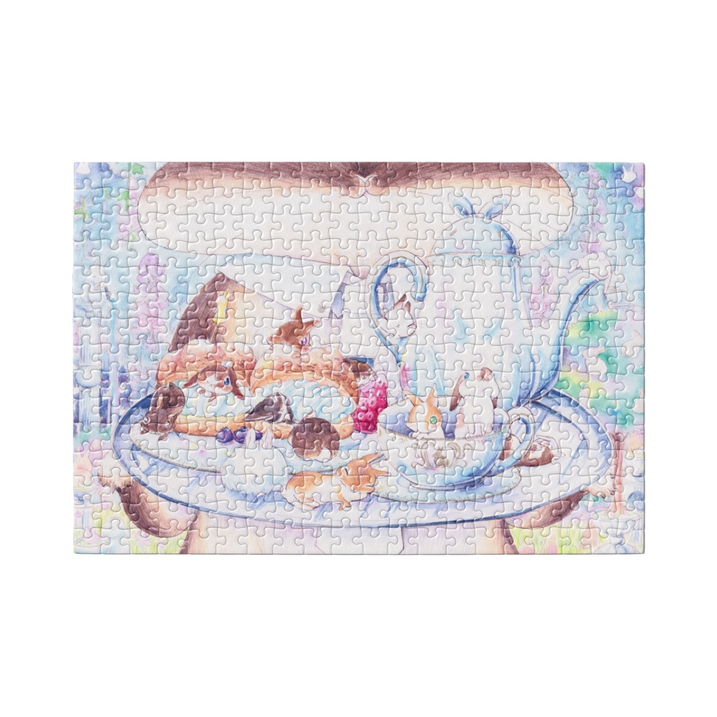 パズル「兎茶会」