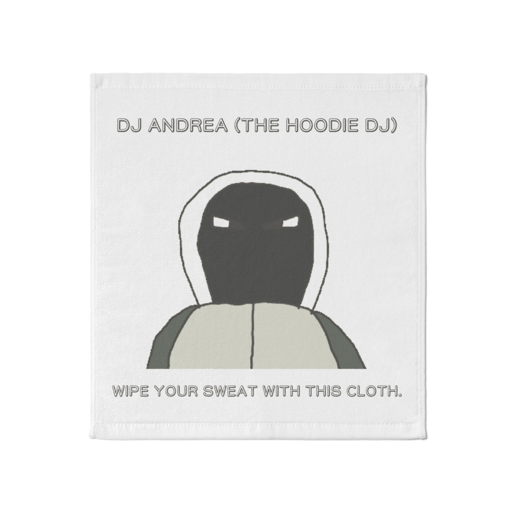 DJ ANDREAの大きいタオル