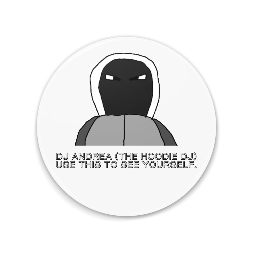 DJ ANDREAの缶ミラー