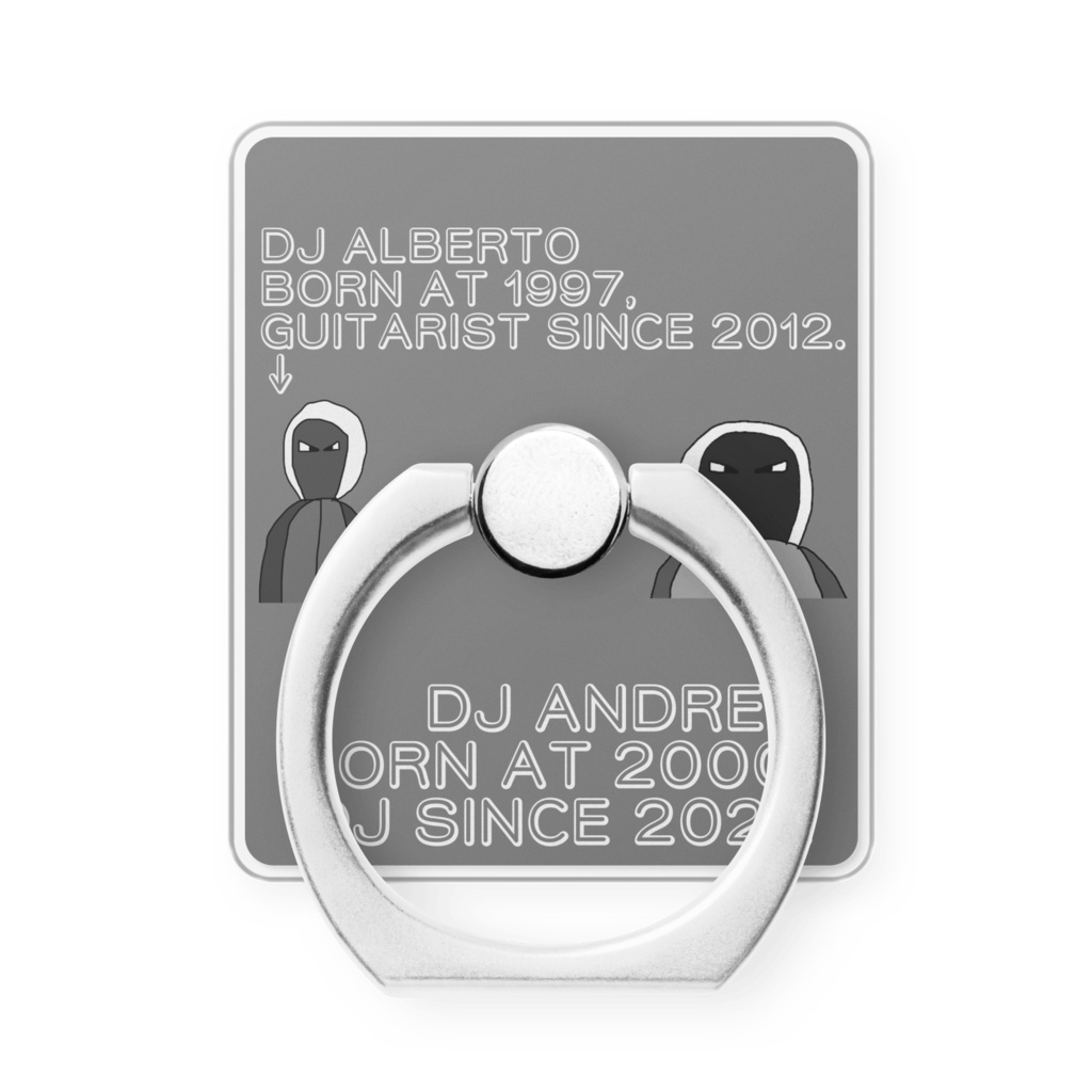 DJ ANDREAとDJ ALBERTOのスマホリング