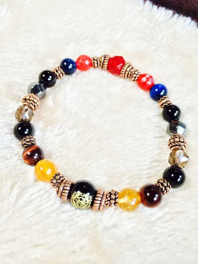 【過去作品例】さに刀・刀さにイメージ天然石ブレスレット