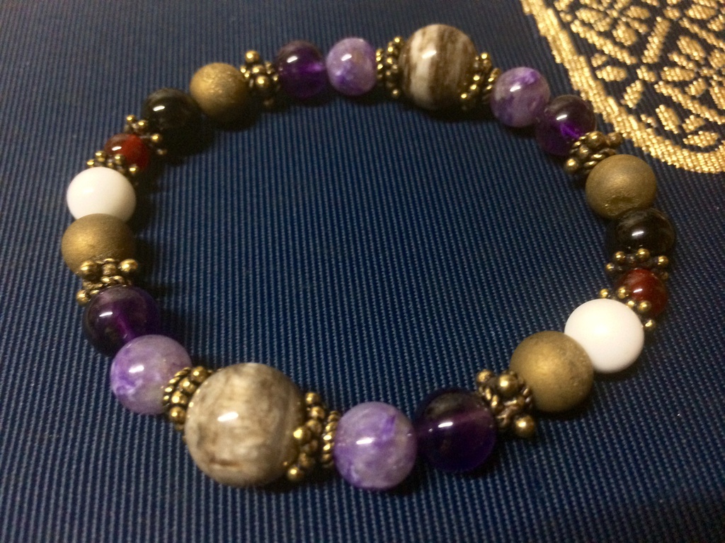 へし切長谷部イメージ・天然石ブレスレット