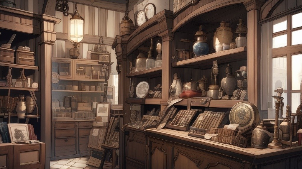 【フリーBGM】不思議な雑貨屋