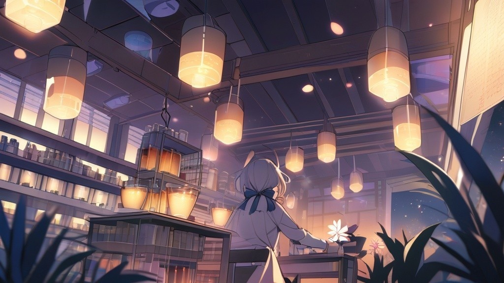 【フリーBGM】花の研究室