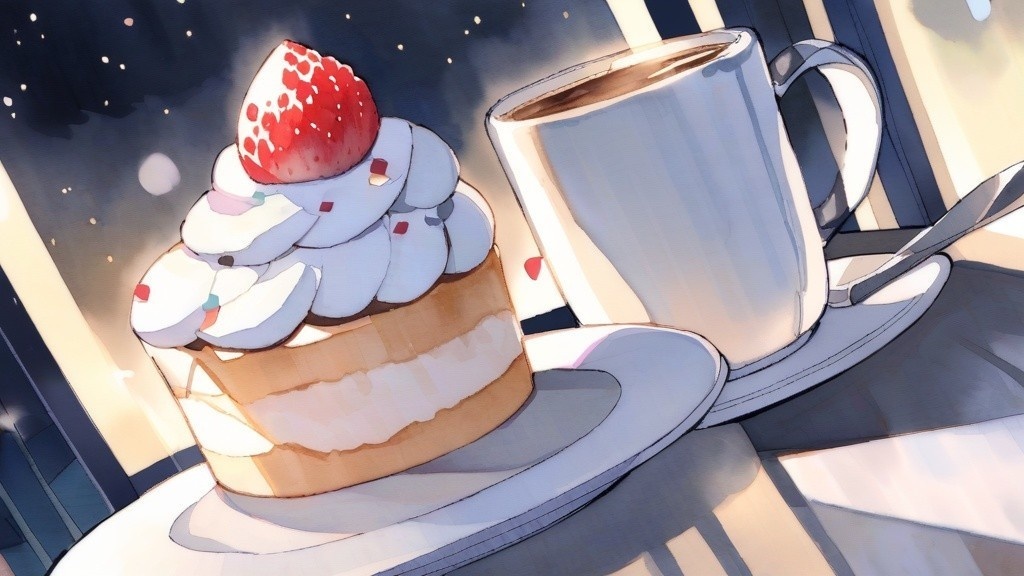 【フリーBGM】深夜に秘密のおやつ