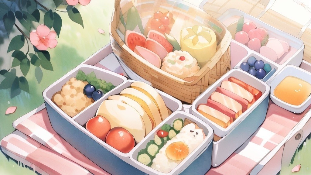 【フリーBGM】手作りお弁当