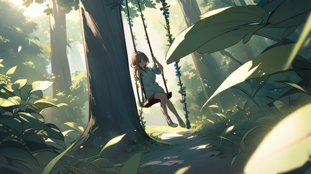 【フリーBGM】あの頃のままのブランコ