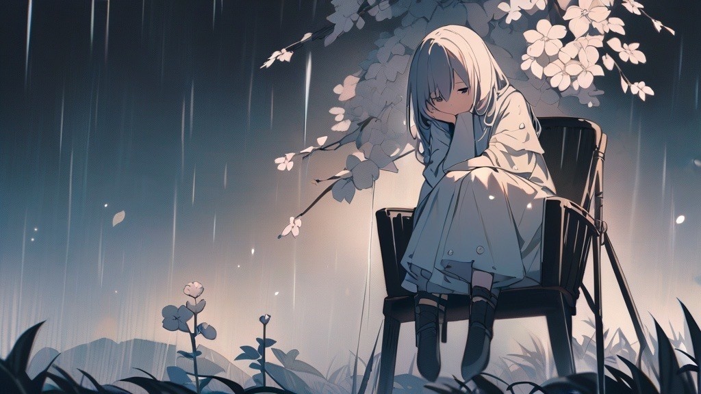 【フリーBGM】閉ざされた雨の部屋