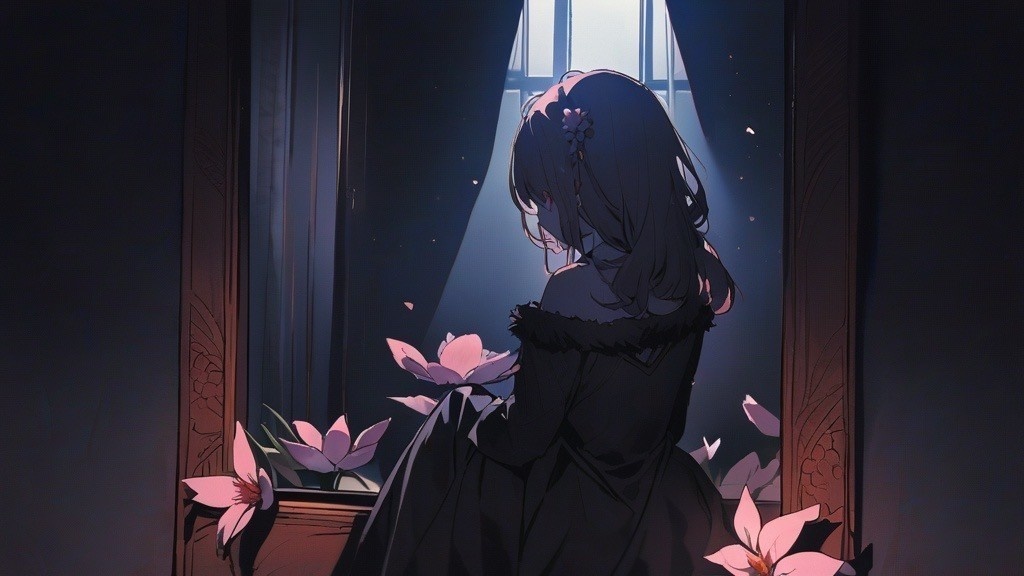 【フリーBGM】鏡の奥の花笑み