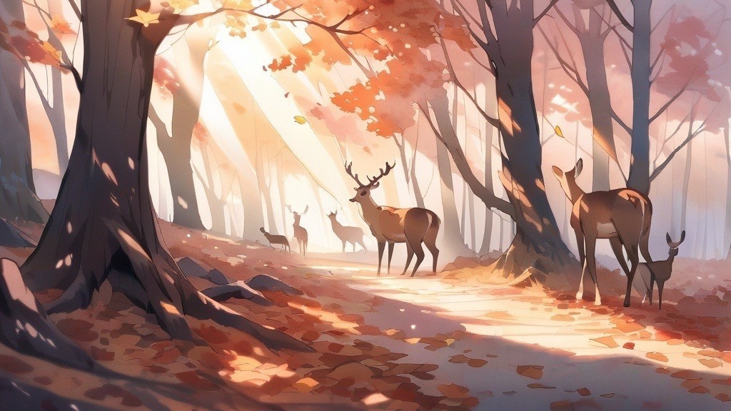 【フリーBGM】紅葉踏み分け鳴く鹿