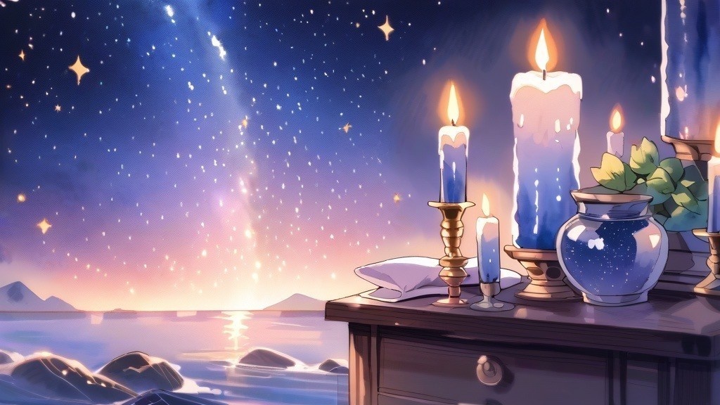 【フリーBGM】星空の香りキャンドル