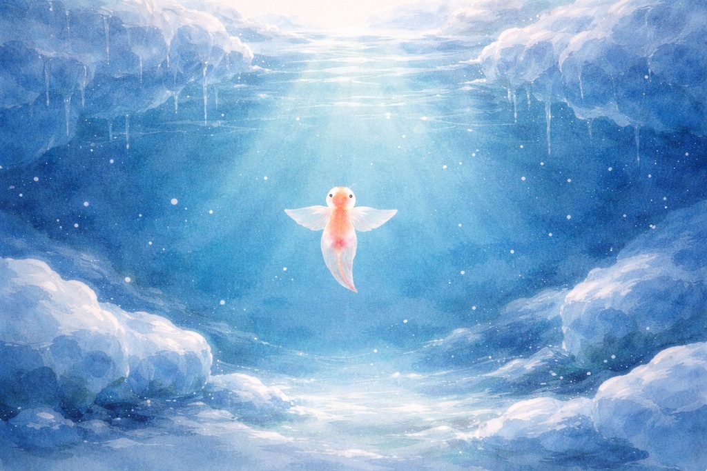 【フリーBGM】氷の海に透ける天使