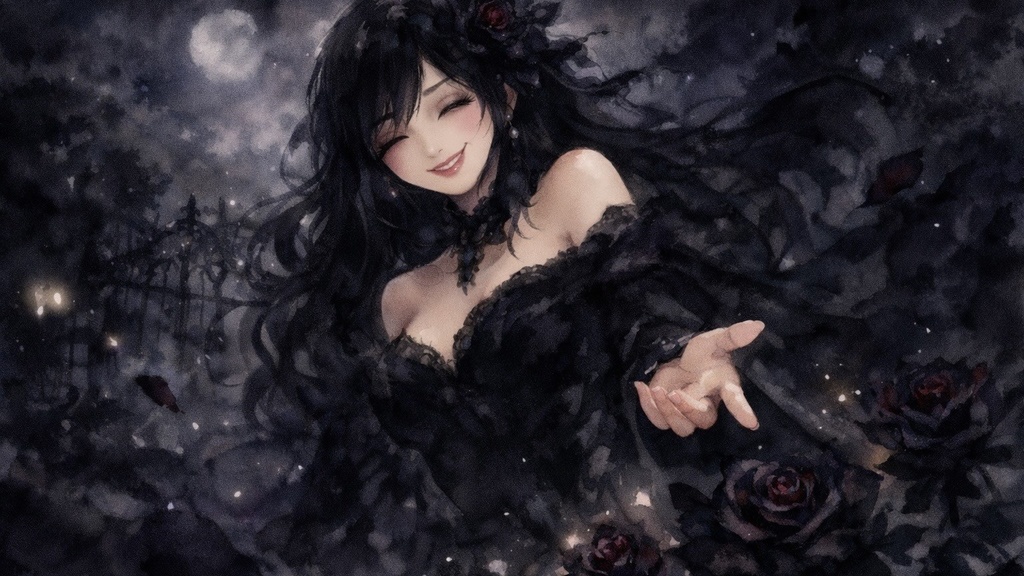 【フリーBGM】黒薔薇の精霊