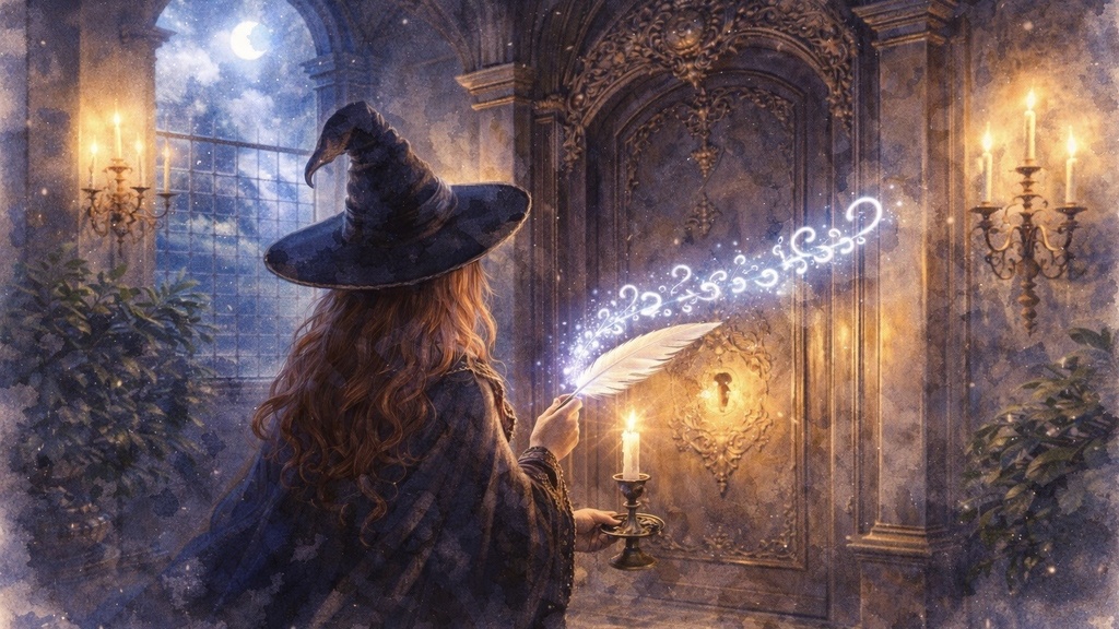 【フリーBGM】羽根ペンで綴る鍵