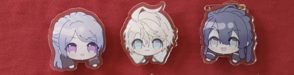 【非公式】アクリルバッジ(🔺)【にじそうさく09】