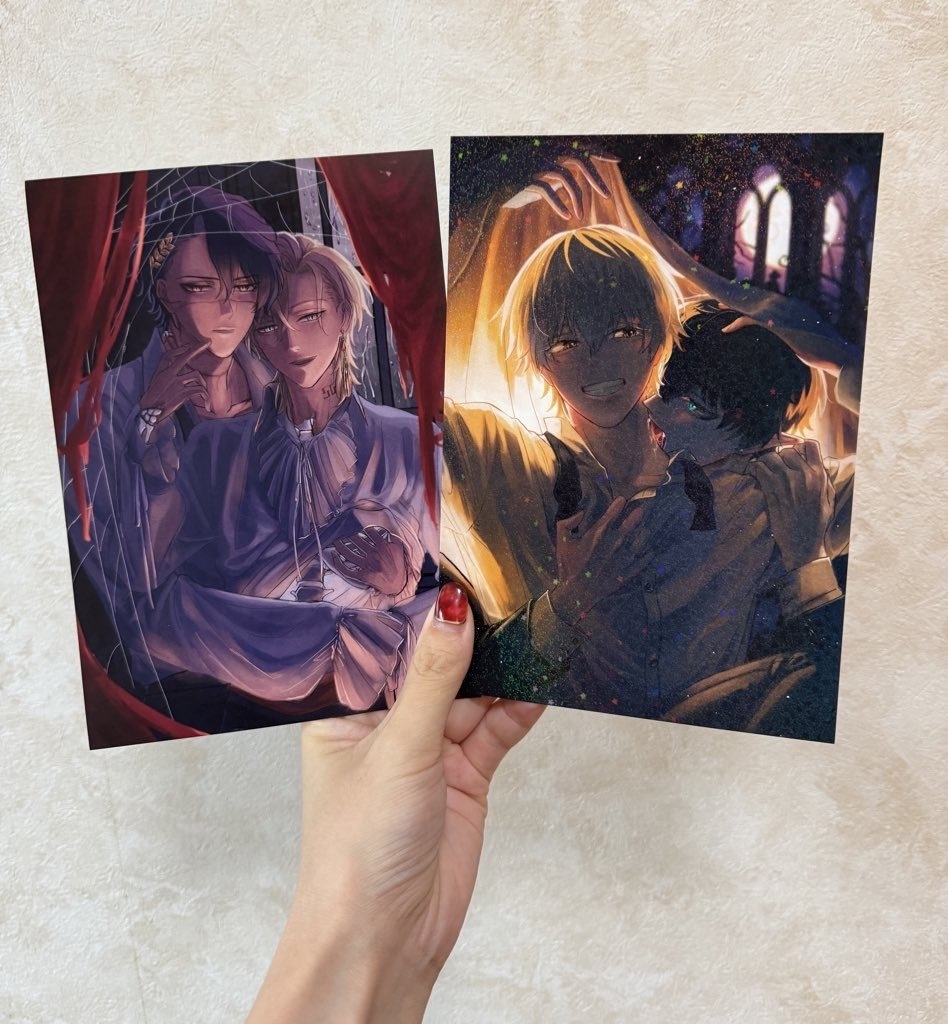 レイチュリハロウィンカード B6