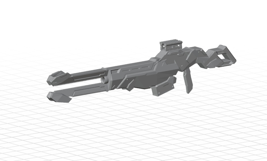 【データ販売】ボレールウェポン　レールガン　STLファイル