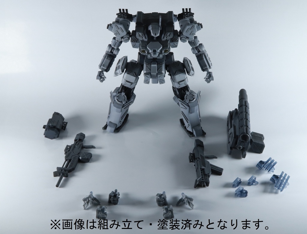 【出力品】オリジナルロボ「ディマンシェ」フルセット