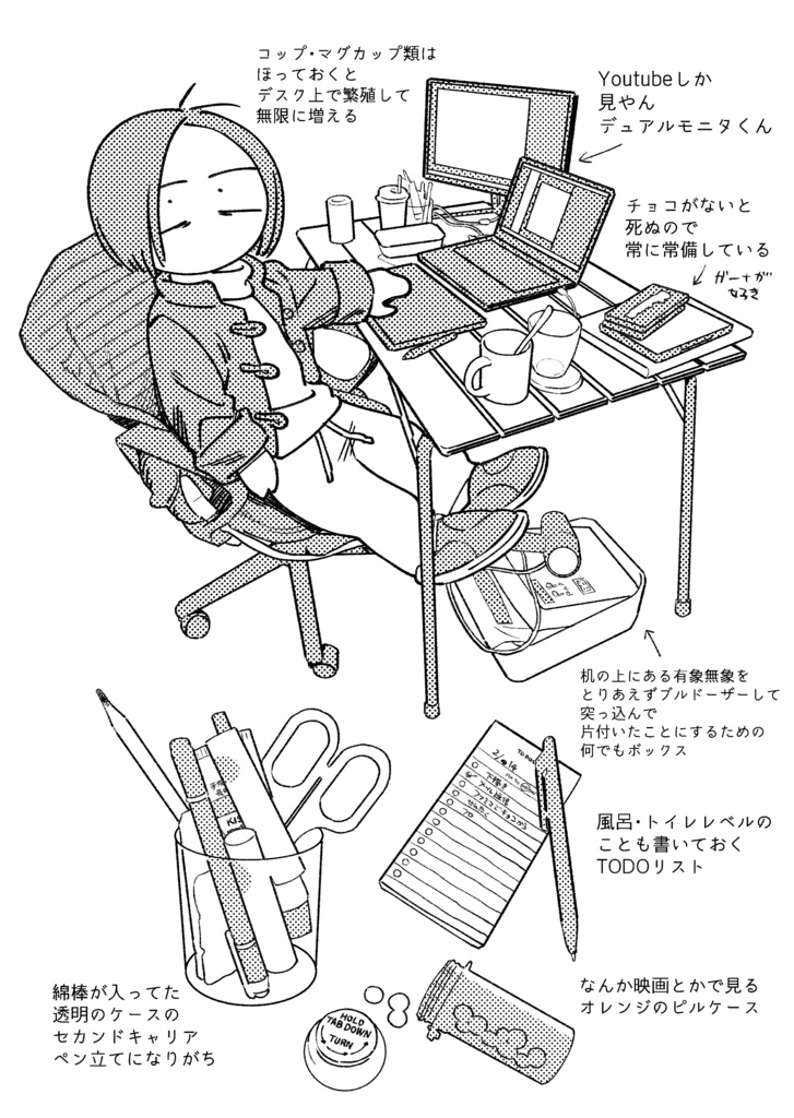 【6/23発行】オタクの部屋の本