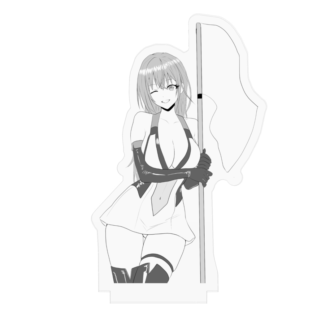 鈴木羽那レースクイーンアクリルスタンド