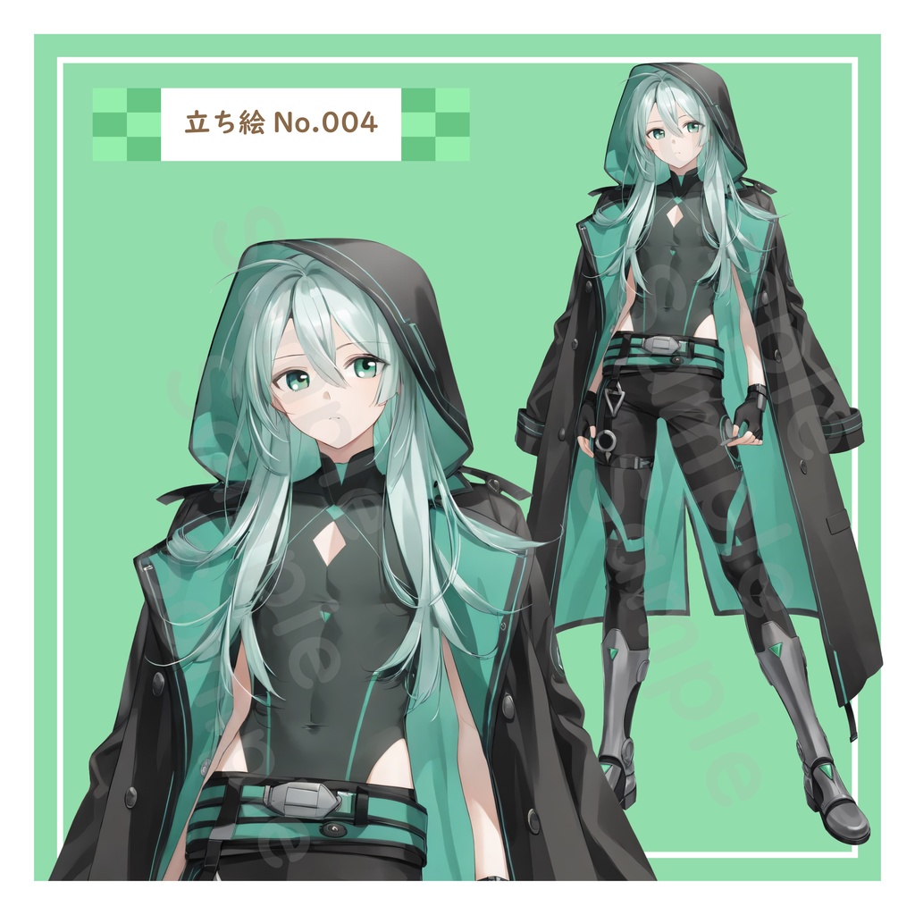 【無料有】立ち絵素材004 男性 ファンタジー 差分有