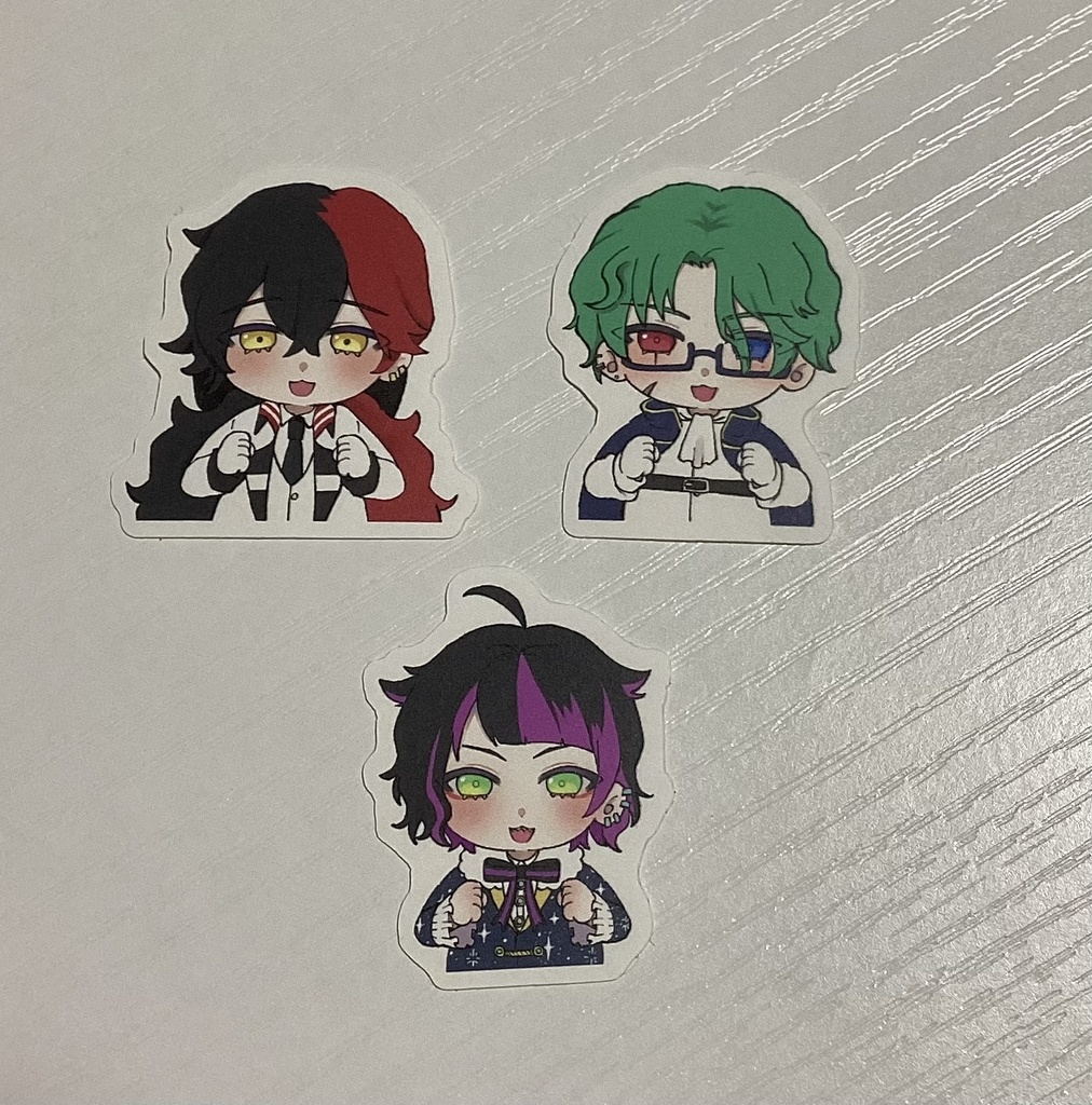 3階の応援ステッカー