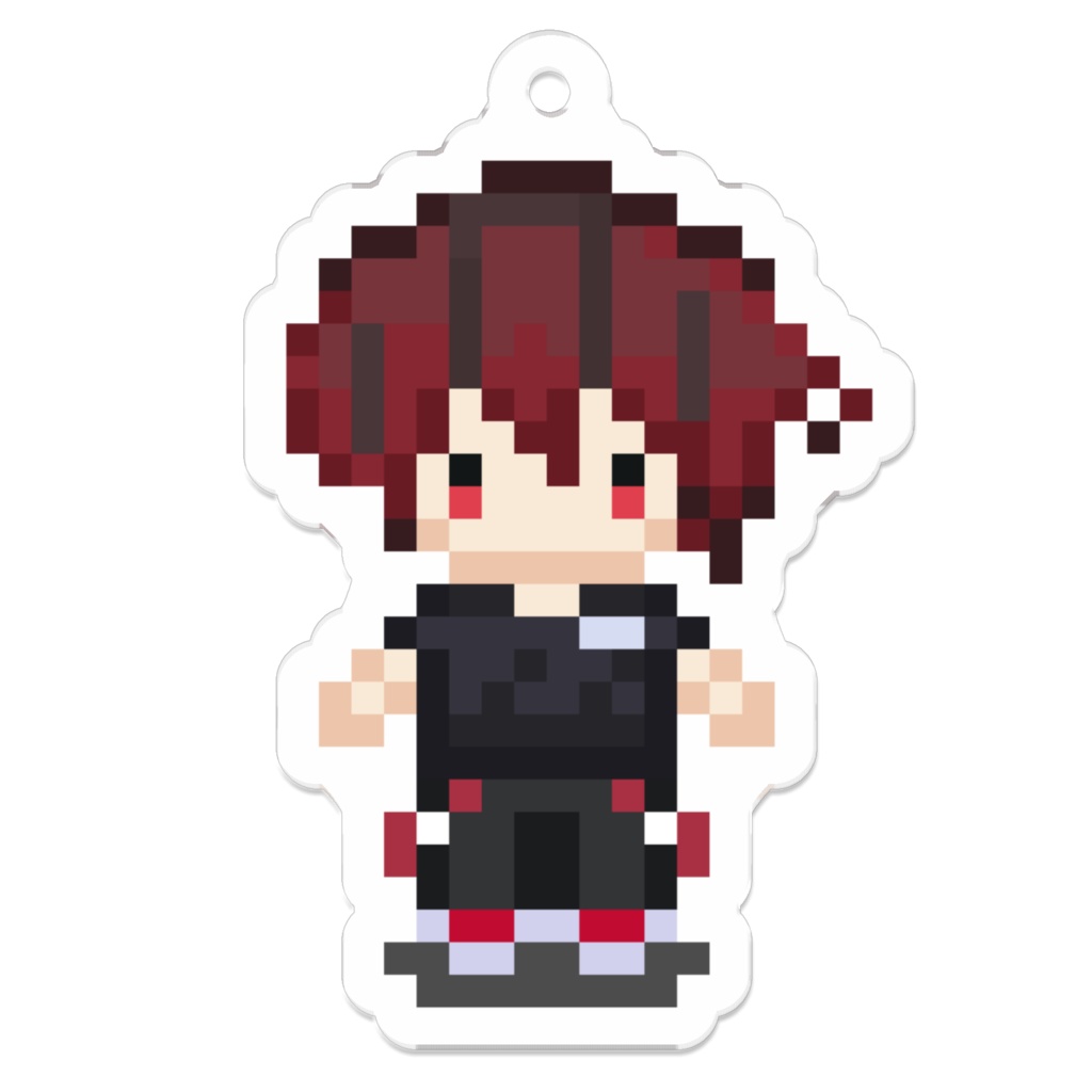 ドット絵あけくん アクリルキーホルダー