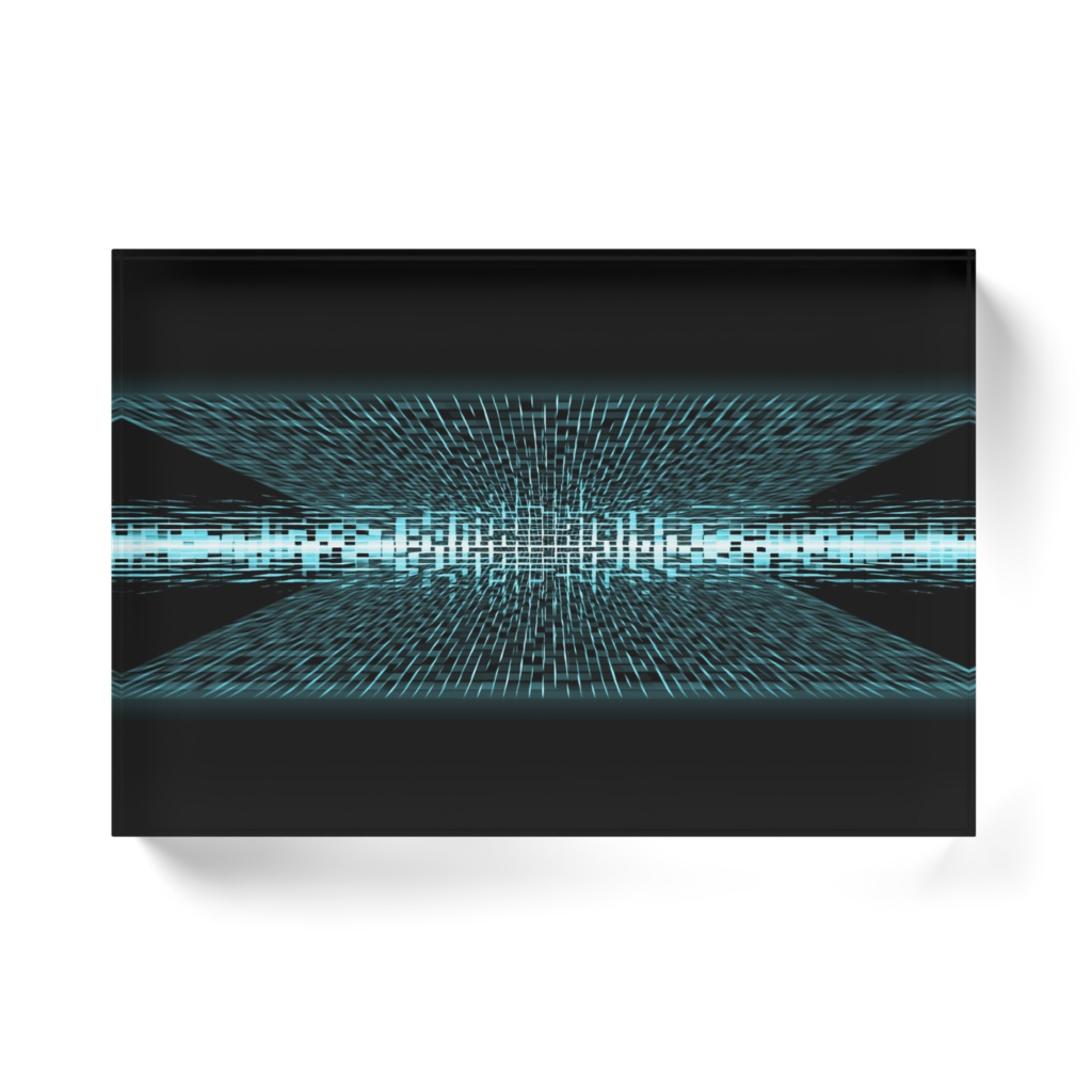 『電脳』アクリルブロック