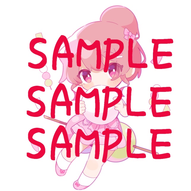 yanomo おだんごアクリルキーホルダー