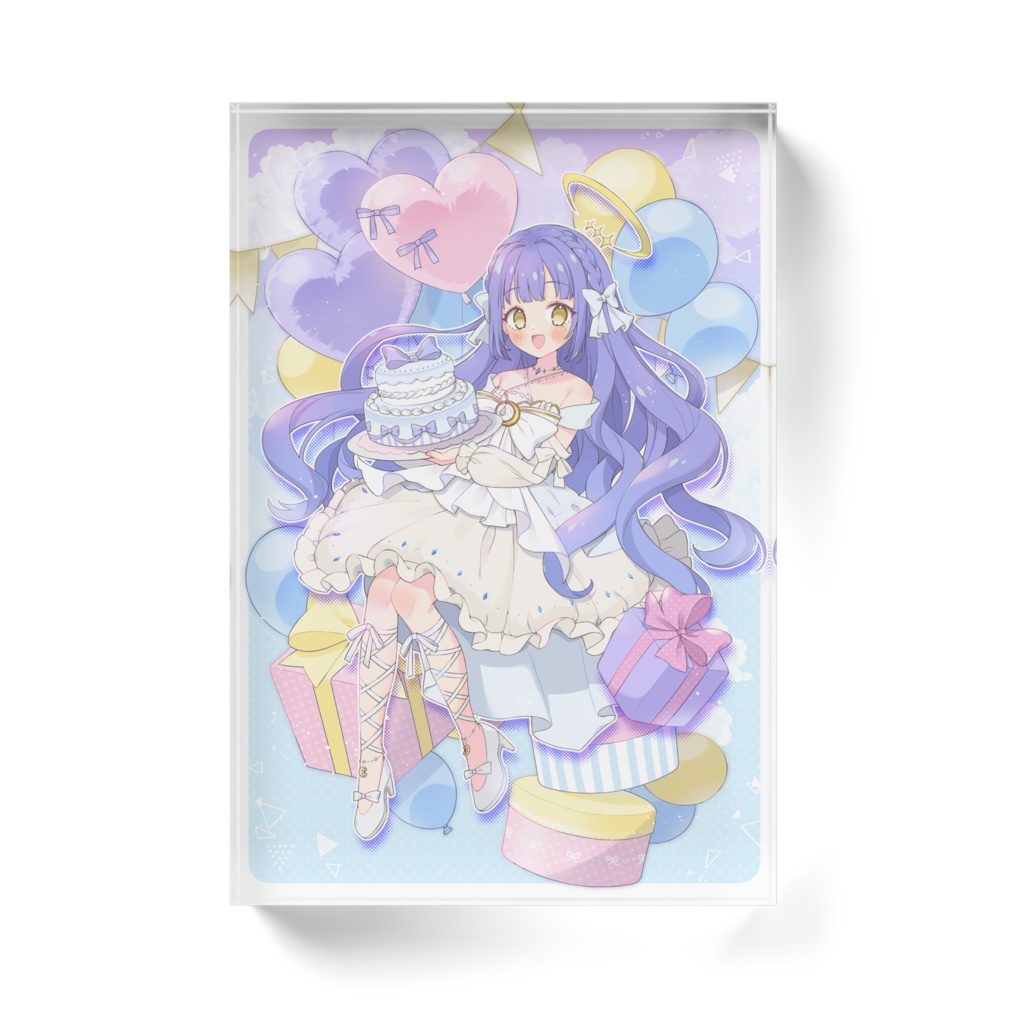 誕生日限定アクリルブロック