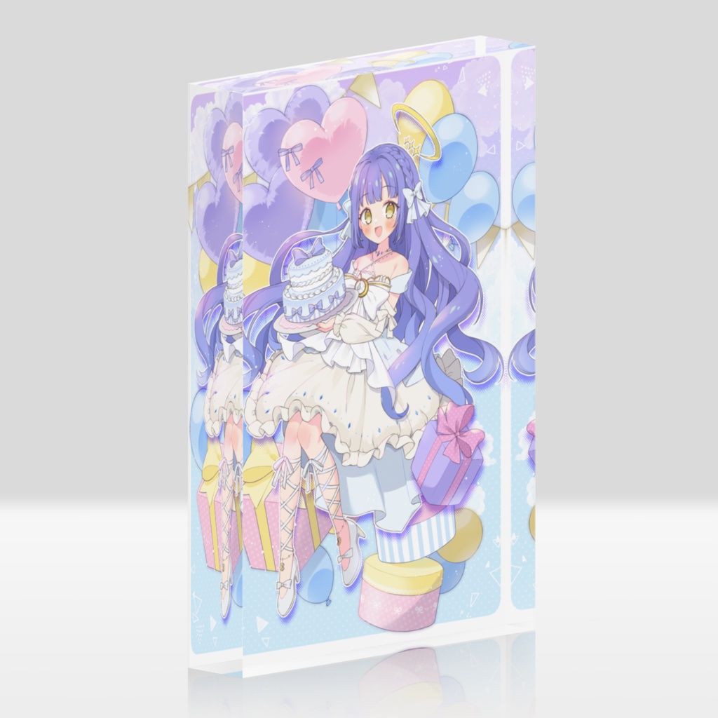 誕生日限定アクリルブロック