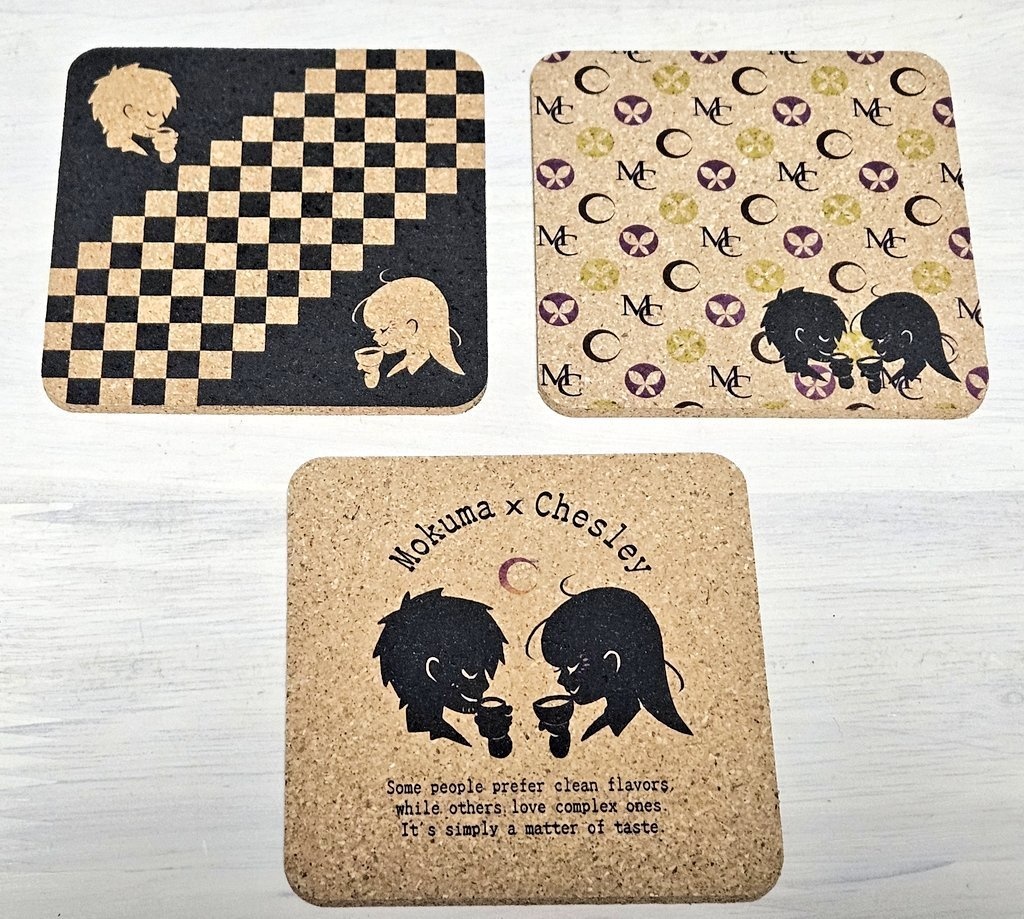 モクチェズコルクコースター