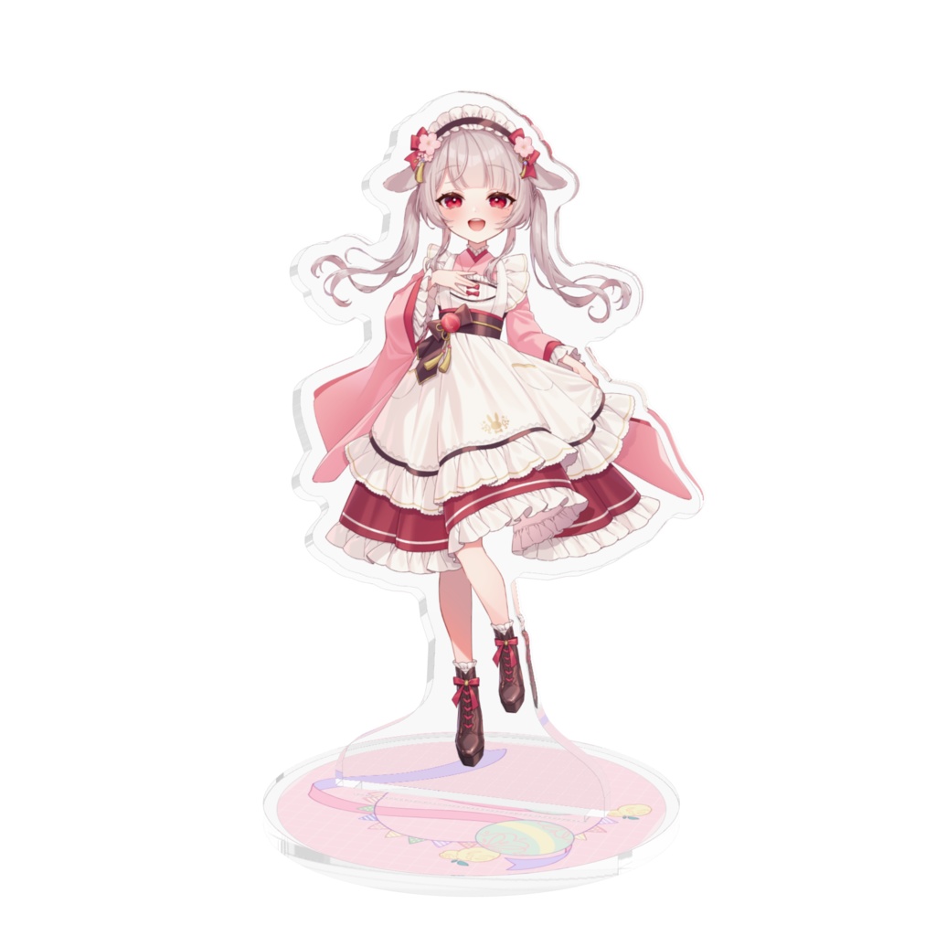 雛梨うさぎ　アクリルフィギュア　にっこりver