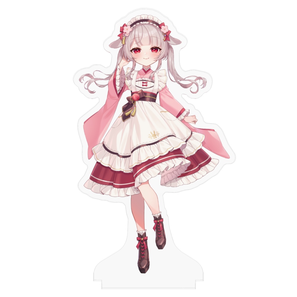 雛梨うさぎ アクリルフィギュア 微笑みver