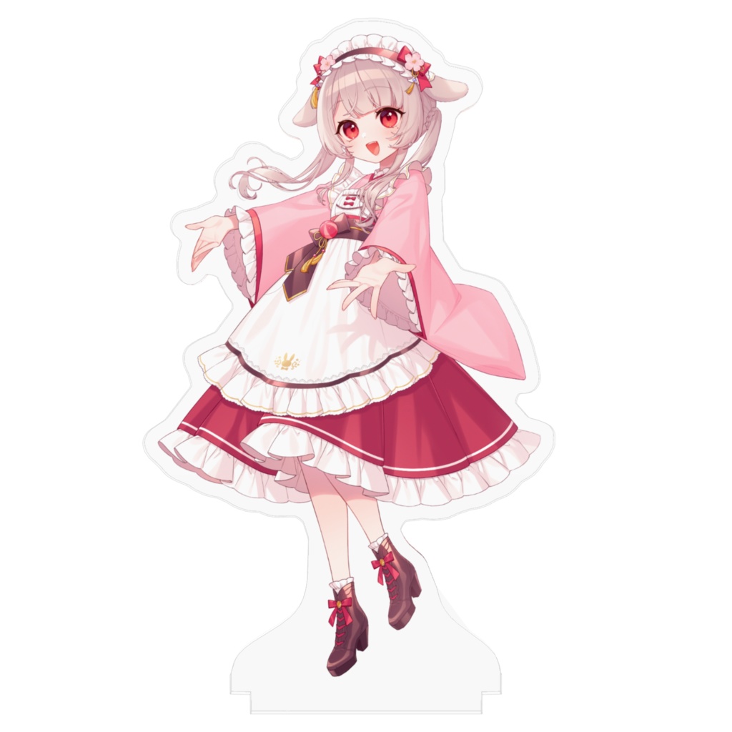 雛梨うさぎ アクリルフィギュア キービジュアルver