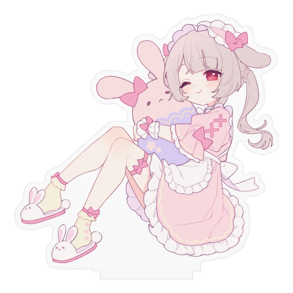 雛梨うさぎ アクリルフィギュア イースターver