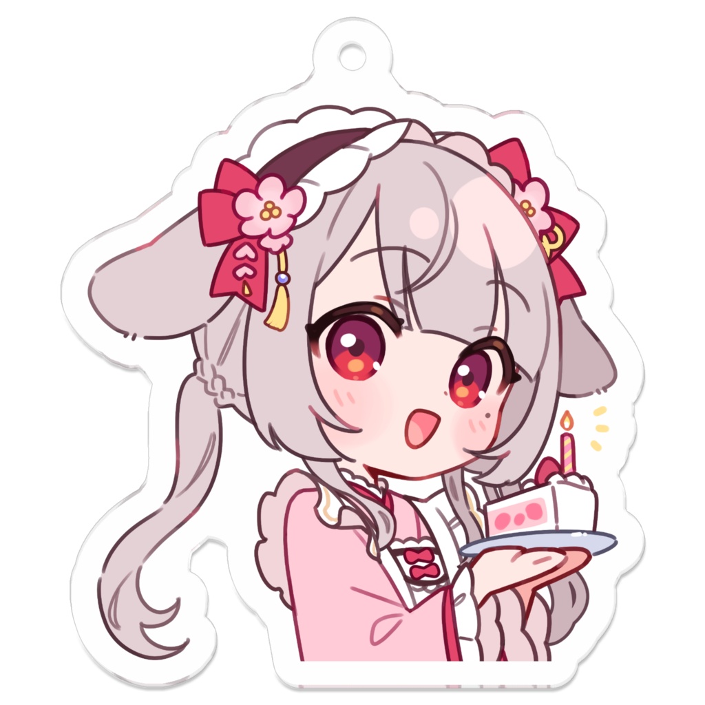 雛梨うさぎ 生誕アクリルキーホルダー2025